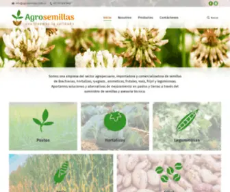 Agrosemillas.com.co(Home) Screenshot