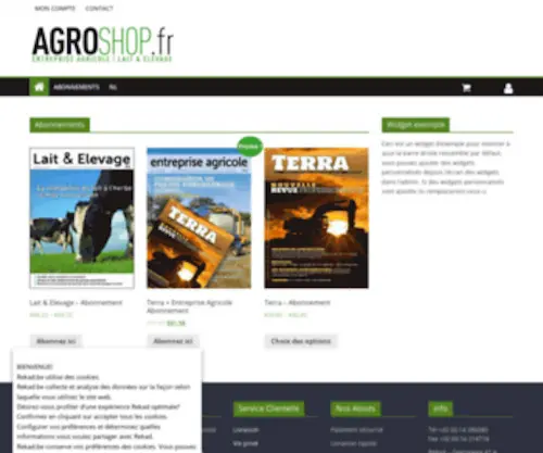 Agroshop.fr(AgroShop) Screenshot