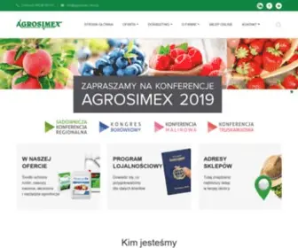 Agrosimex.pl(Dystrybutor środków ochrony roślin i nawozów) Screenshot