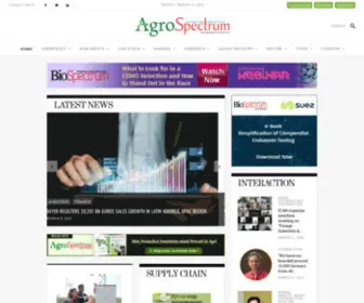 Agrospectrumindia.com(Agro Spectrum India) Screenshot