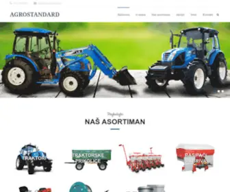 Agrostandard.rs(Agrostandard) Screenshot