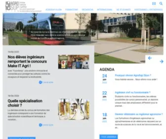 Agrosupdijon.fr(Agrosup Dijon) Screenshot