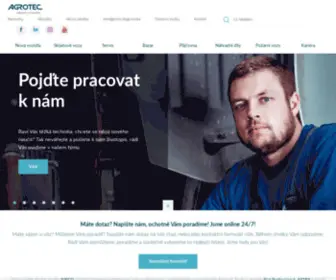 Agrotectrucks.cz(Prodej a servis nákladních a užitkových vozů značky IVECO) Screenshot