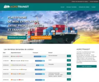 Agrotransit.com(AGRO TRANSIT) Screenshot