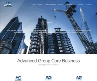 Agroup-INT.com(Advanced Group) Screenshot