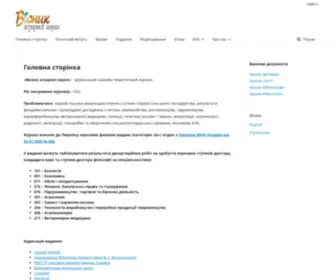 Agrovisnyk.com(Вісник) Screenshot