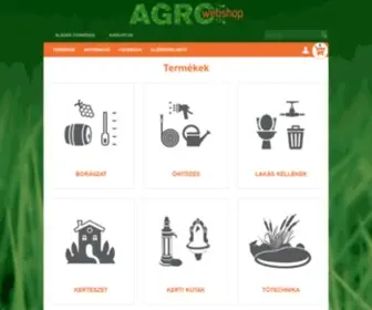 Agrowebshop.hu(Teljes választék) Screenshot