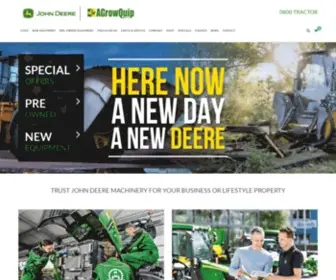 AgrowQuip.co.nz(John Deere) Screenshot