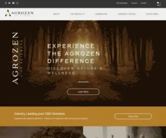 Agrozen.com(Agrozen Life Sciences) Screenshot