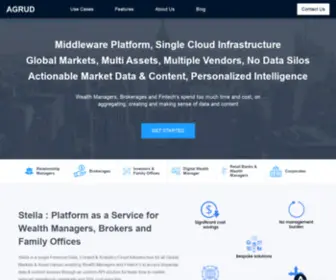 Agrudtech.com(Financial Data) Screenshot