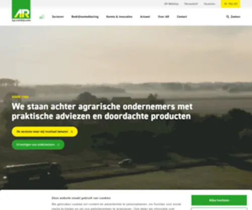 Agruniek.nl(Specialist in diervoeders) Screenshot