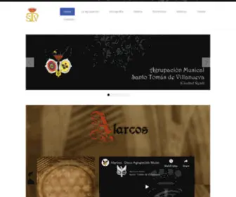 Agrupacionsantotomas.com(Real)) Screenshot