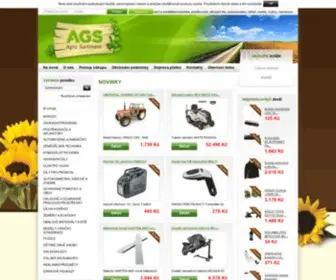 AGS-Shop.cz(Zahradní) Screenshot