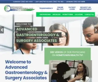 Agsaflorida.com(Advanced Gastroenterology & Surgery Associates) Screenshot