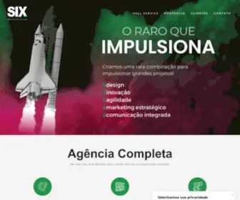 Agsix.com.br(Agência Six) Screenshot