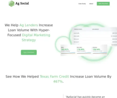 Agsocial.com(Agriculture Marketing) Screenshot