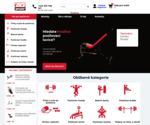 Agsport.cz(AG AUTO SPORT) Screenshot