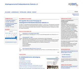 AGSWN.de(Arbeitsgemeinschaft) Screenshot