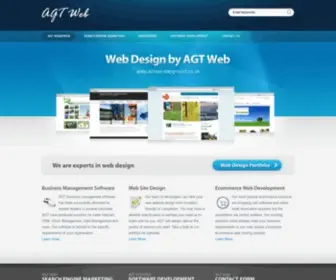 AGT-Web.co.uk(Web Design with Online Marketing and Search Engine Optimisation (SEO) by AGT Web) Screenshot