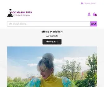 Agtasarimbutik.com(Ag tasarım butik) Screenshot