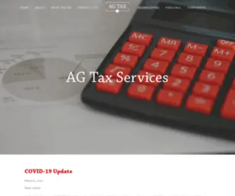 AgtaxKelowna.com(AG Tax Services Ltd) Screenshot