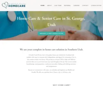 Agthomecare.com(Senior Home Care in St George UT) Screenshot