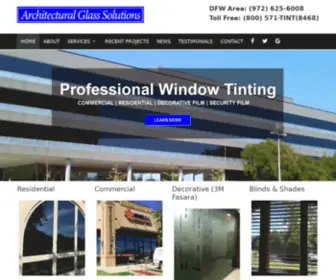 Agtinters.com(Architectural Glass Solutions) Screenshot