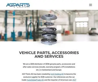 Agtparts.com(AGT Parts AG) Screenshot