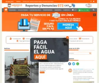 Agua.gob.mx(Agua de Hermosillo) Screenshot