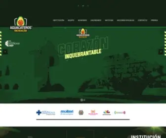 Aguacaterosmichoacan.mx(Aguacateros de Michoacán) Screenshot