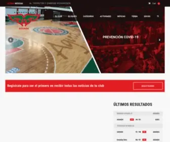 Aguada.com.uy(Club Atlético Aguada) Screenshot