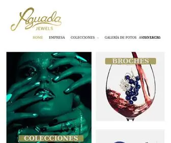 Aguadajewels.com(Diseño) Screenshot