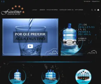 Aguafaustino.cl(Agua Faustino) Screenshot