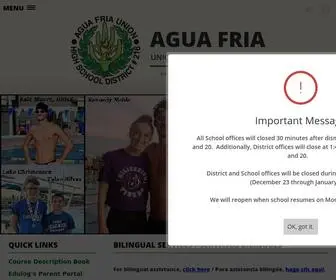 Aguafria.org(Agua Fria Union High School District) Screenshot