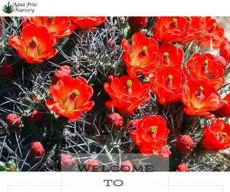 Aguafrianursery.com(Agua Fria Nursery) Screenshot