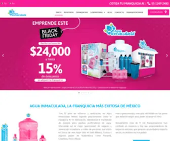 Aguainmaculada.com(Agua Inmaculada) Screenshot