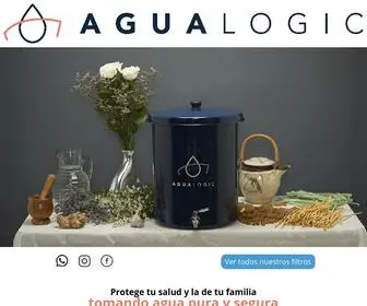 Agualogic.com(Filtros cerámicos) Screenshot