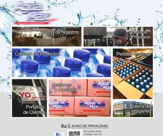 Aguamax.com(Agua purificada) Screenshot