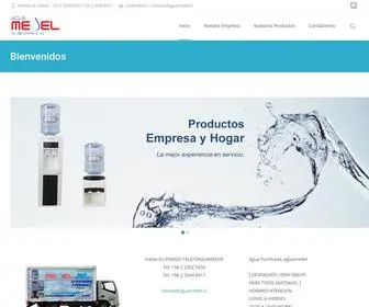 Aguamedel.cl(Agua purificada) Screenshot