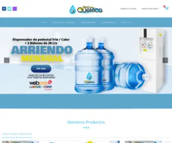 Aguaquerica.cl(AGUA QUE RICA) Screenshot