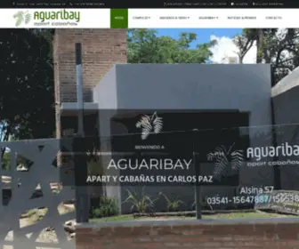 Aguaribay.com(Cabañas en Carlos Paz) Screenshot