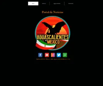 Aguascalientesdemexico.com(Portal de Noticias Aguascalientes) Screenshot