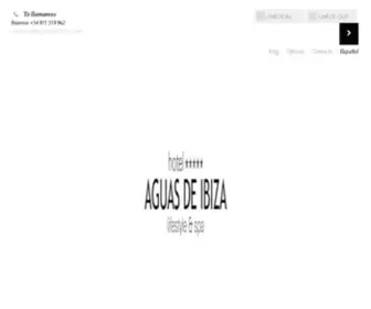 Aguasdeibiza.com(Aguas de Ibiza) Screenshot