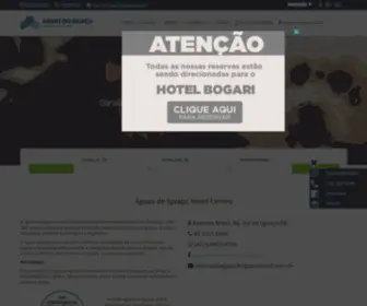 Aguasdoiguacuhotel.com.br(Hotel em Foz do Iguaçu) Screenshot