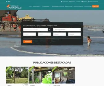 Aguasdulces.com.uy(Alquiler de propiedades de vacaciones en Aguas Dulces) Screenshot