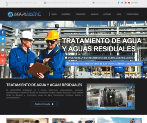 Aguasistec.com(Aguasistec) Screenshot