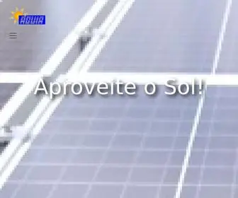 Aguiasolar.com.br(Aguia Solar) Screenshot