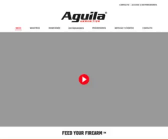 Aguilaammo.com.mx(Aguila Ammunition) Screenshot