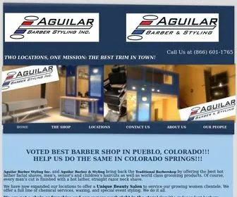 Aguilarbarberstyling.com(Aguilar Barber Styling Inc) Screenshot