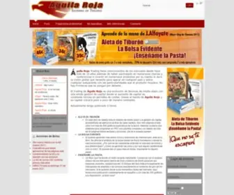 Aguilarojasistemas.com(Aguila Roja Trading) Screenshot